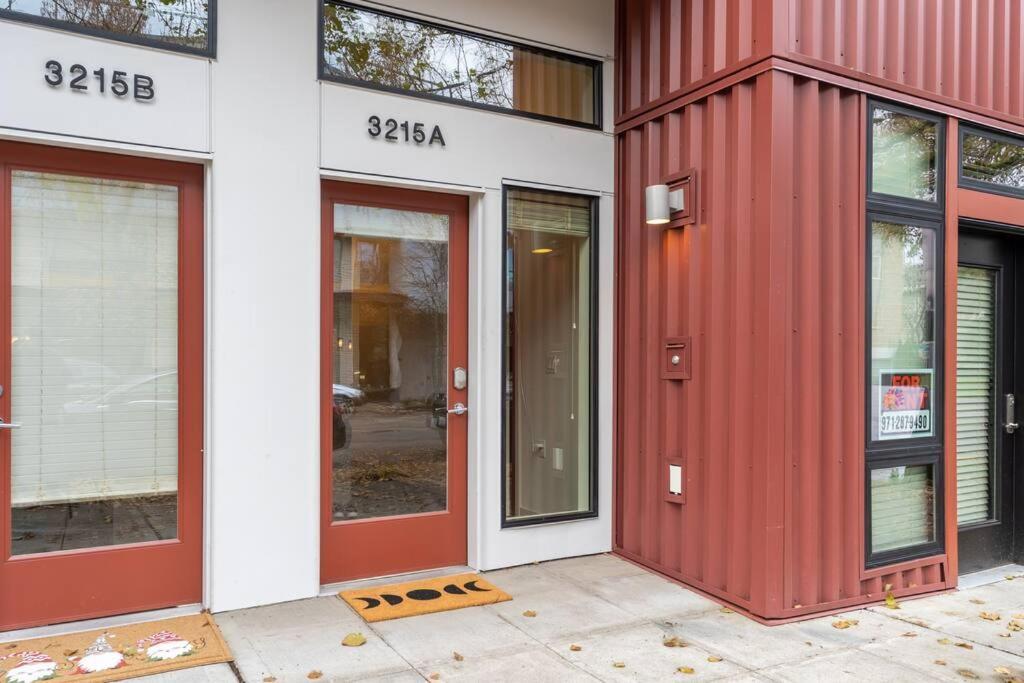 West Seattle'S Modern Townhome Exterior foto